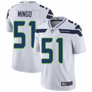 Seattle Seahawks #51 Barkevious Mingo White Vapor Untouchable Limited Player NFL Jersey
