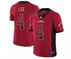 Arizona Cardinals #4 Andy Lee Limited Red Rush Drift Fashion Football Jersey