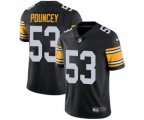 Pittsburgh Steelers #53 Maurkice Pouncey Black Alternate Vapor Untouchable Limited Player Football Jersey