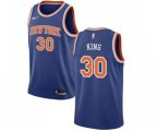 New York Knicks #30 Bernard King Swingman Royal Blue Basketball Jersey - Icon Edition