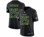 Seattle Seahawks #25 Richard Sherman Limited Black Rush Impact Football Jersey