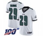 Philadelphia Eagles #29 Avonte Maddox White Vapor Untouchable Limited Player 100th Season Football Jersey
