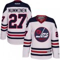 Winnipeg Jets #27 Teppo Numminen Premier White 2016 Heritage Classic NHL Jersey