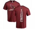 Arizona Cardinals #11 Larry Fitzgerald Maroon Backer T-Shirt