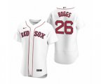 Boston Red Sox Wade Boggs Nike White Authentic 2020 Home Jersey