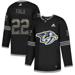 Nashville Predators #22 Kevin Fiala Black Authentic Classic Stitched NHL Jersey