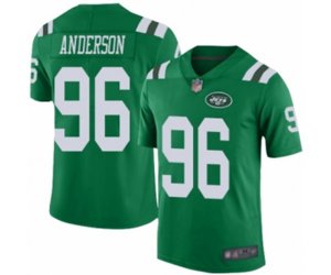 New York Jets #96 Henry Anderson Limited Green Rush Vapor Untouchable Football Jersey