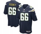 Los Angeles Chargers #66 Dan Feeney Game Navy Blue Team Color Football Jersey