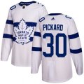 Toronto Maple Leafs #30 Calvin Pickard Authentic White 2018 Stadium Series NHL Jersey