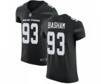 New York Jets #93 Tarell Basham Black Alternate Vapor Untouchable Elite Player Football Jersey