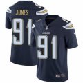 Los Angeles Chargers #91 Justin Jones Navy Blue Team Color Vapor Untouchable Limited Player NFL Jersey