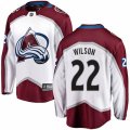 Colorado Avalanche #22 Colin Wilson Fanatics Branded White Away Breakaway NHL Jersey