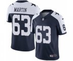 Dallas Cowboys #63 Marcus Martin Navy Blue Throwback Alternate Vapor Untouchable Limited Player Football Jersey