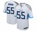Tennessee Titans #55 Jayon Brown Game White Football Jersey