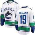 Vancouver Canucks #19 Markus Naslund Fanatics Branded White Away Breakaway NHL Jersey