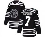 Chicago Blackhawks #7 Tony Esposito Black 2019 Winter Classic Stitched Hockey Jersey