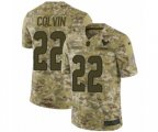 Houston Texans #22 Aaron Colvin Limited Camo 2018 Salute to Service NFL Jersey