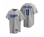 Los Angeles Dodgers A.J. Pollock Nike Gray Replica Alternate Jersey