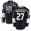 Los Angeles Kings #27 Alec Martinez Authentic Black Home Fanatics Branded Breakaway NHL Jersey