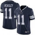 Dallas Cowboys #11 Cole Beasley Navy Blue Team Color Vapor Untouchable Limited Player NFL Jersey