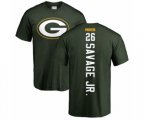 Green Bay Packers #26 Darnell Savage Jr. Green Backer T Shirt