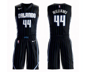 Orlando Magic #44 Jason Williams Swingman Black Basketball Suit Jersey Statement Edition