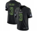 Seattle Seahawks #3 Russell Wilson Limited Black Rush Impact Football Jersey