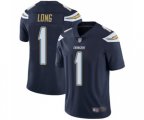 Los Angeles Chargers #1 Ty Long Navy Blue Team Color Vapor Untouchable Limited Player Football Jersey
