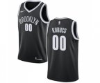 Brooklyn Nets #00 Rodions Kurucs Swingman Black Basketball Jersey - Icon Edition