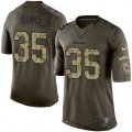 Chicago Bears #35 Johnthan Banks Elite Green Salute to Service NFL Jersey