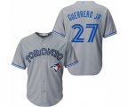 Toronto Blue Jays #27 Vladimir Guerrero Jr. Replica Grey Road Baseball Jersey