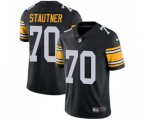 Pittsburgh Steelers #70 Ernie Stautner Black Alternate Vapor Untouchable Limited Player Football Jersey