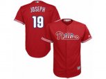 Philadelphia Phillies #19 Tommy Joseph Replica Red Alternate Cool Base MLB Jersey