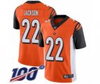 Cincinnati Bengals #22 William Jackson Orange Alternate Vapor Untouchable Limited Player 100th Season Football Jersey