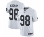 Oakland Raiders #98 Maxx Crosby White Vapor Untouchable Limited Player Football Jersey