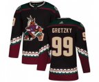 Arizona Coyotes #99 Wayne Gretzky Premier Black Alternate Hockey Jersey