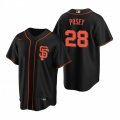 Nike San Francisco Giants #28 Buster Posey Black Alternate Stitched Baseball Jersey