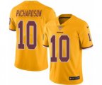 Washington Redskins #10 Paul Richardson Limited Gold Rush Vapor Untouchable NFL Jersey