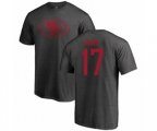 San Francisco 49ers #17 Jalen Hurd Ash One Color T-Shirt