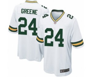 Green Bay Packers #24 Raven Greene Game White Football Jersey