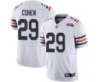 Chicago Bears #29 Tarik Cohen White 100th Season Limited Football Jersey