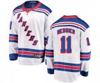 New York Rangers #11 Mark Messier Fanatics Branded White Away Breakaway NHL Jersey