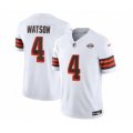 Cleveland Browns #4 Deshaun Watson White 2023 F.U.S.E. 1946 Collection Vapor Untouchable Limited Football Stitched Jersey