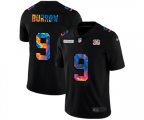 Cincinnati Bengals #9 Joe Burrow Multi-Color Black 2020 NFL Crucial Catch Vapor Untouchable Limited Jersey