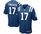 Indianapolis Colts #17 Devin Funchess Game Royal Blue Team Color Football Jerseys