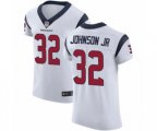 Houston Texans #32 Lonnie Johnson White Vapor Untouchable Elite Player Football Jersey