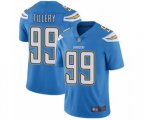 Los Angeles Chargers #99 Jerry Tillery Electric Blue Alternate Vapor Untouchable Limited Player Football Jersey