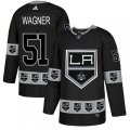 Los Angeles Kings #51 Austin Wagner Authentic Black Team Logo Fashion NHL Jersey