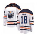 Edmonton Oilers #18 James Neal Authentic White Away Fanatics Branded Breakaway Hockey