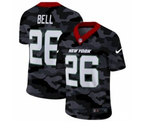 New York Jets #26 Le\'Veon Bell Men\'s Nike 2020 Black CAMO Vapor Untouchable Limited Stitched NFL Jersey